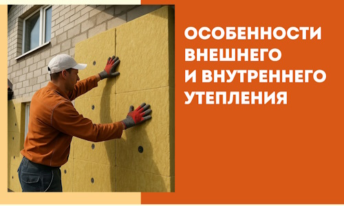 Какие особенности внешнего и внутреннего утепления в Курчатове